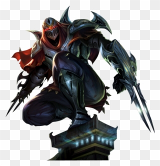 Zed The Master Of Shadows Png Transparent Images - League Of Legends Png Clipart