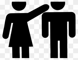 Abuse - Men And Women Bathroom Clipart - Png Download