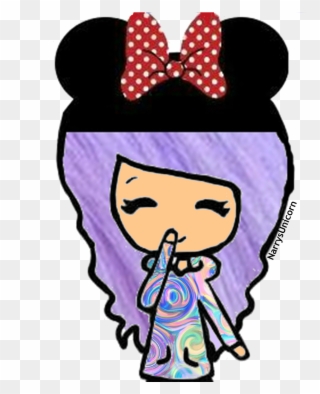 Instagramm Clipart Cartoon - Minnie Mouse Girl Drawing - Png Download
