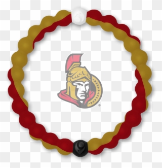 Ottawa Senators® Lokai - Lokai Bracelet Dark Red Clipart