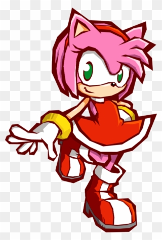 Emerl Clipart Sonic - Amy Rose Sonic Battle - Png Download