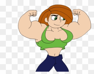 Why Haven't You Read The 130,000 Word Kim Possible - Kim Possible With Muscles Clipart