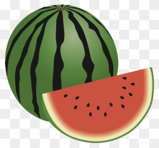 Clipart Watermelon 無料 イラスト スイカ Png Download Full