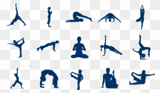 Yoga 20clipart - Yoga Poses Clip Art - Png Download