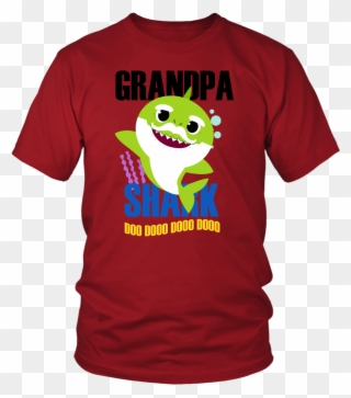 Grandpa Shark - Larry Bernandez T Shirt Clipart