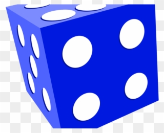 Playing Clipart Dice Game - Clip Art - Png Download
