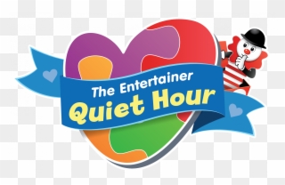 The Entertainer Quiet Hour Logo - Entertainer Quiet Hour Clipart
