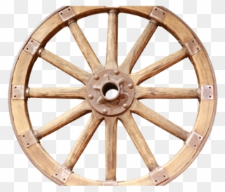 Wheel Rim Clipart Water Wheel - Wagon Wheel Vector - Png Download