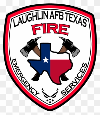 Laughlin Afb Fire/rescue - Emblem Clipart
