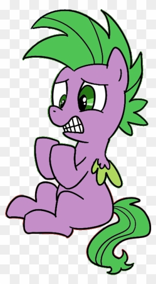 Dragon Your Hooves - Spike As A Pony Clipart