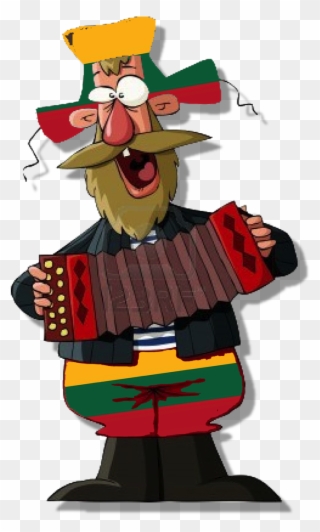 Lithuania Clipart Png - Slovenian Stereotypes Transparent Png