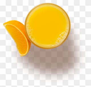 Glass Of Orange Juice Clipart Transparent Png Clipart - Orange Juice Top Png