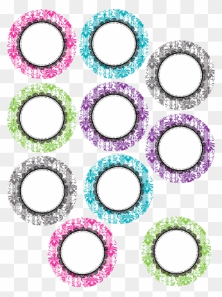 Use This Decorative Artwork To Dress Up Classroom Walls - Circle Clipart