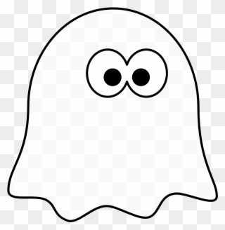 Clipart Of Ghost And Ghost To - Ghost Coloring Pages - Png Download