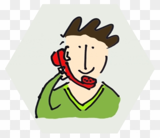Contact Us - Illustration Clipart