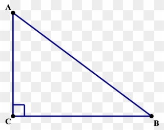Right Triangle Png - Right Angled Triangle Diagram Clipart