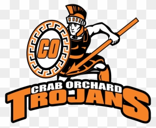 Crab Orchard Trojans Logo Clipart