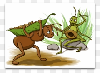 Graphic Library Download Progress And The Lack Thereof - Clipart The Ant And The Grasshopper - Png Download