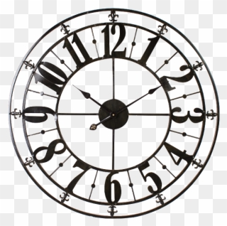 Black Clocks, Clocks For Sale, Antique Clocks, Metal - Old Roman Numeral Clock Clipart