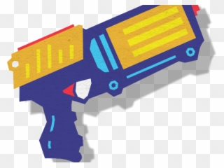 Laser Clipart Nerf Gun - Nerf Gun Clipart Png Transparent Png