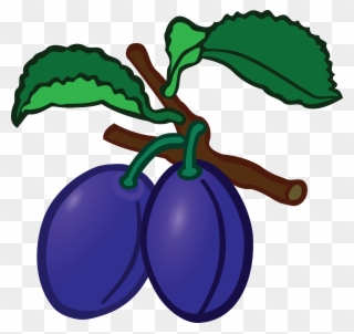 Free Clipart Of Plums - Plums Clipart - Png Download