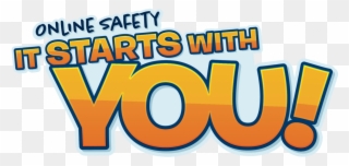 Monday 25th February To Friday 1st March - Online Safety Starts With You Clipart