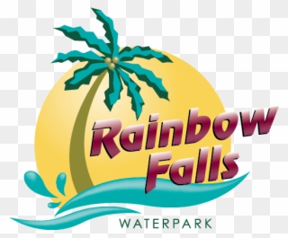 Rainbow Falls Logo - Rainbow Falls Waterpark Logo Clipart