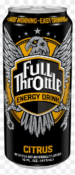 Full Throttle Energy Drink Png - Full Throttle Citrus Clipart