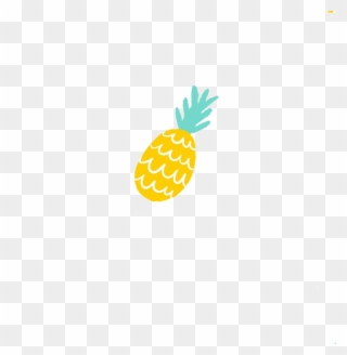 Pineapple Sticker - Seedless Fruit Clipart