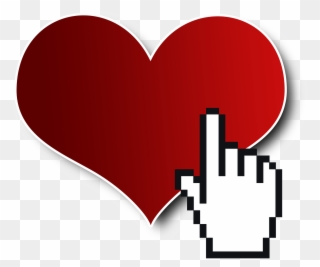 Online Dating Is Very Deceptive - Hand Cursor Clipart