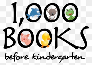 1,000 Books Before Kindergarten - Clear Aligners Clipart