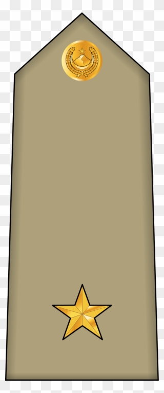 Second Lieutenant - Life On A Draw Clipart