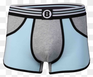 Short - Pitch Blue - Briefs Clipart