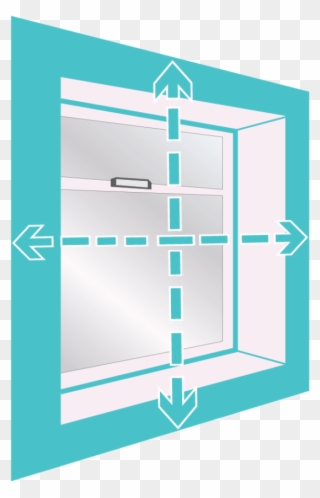 Face Mount Outside Mount Fit - Shower Door Clipart