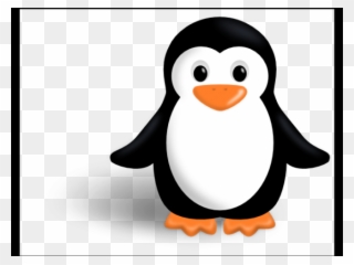 Penguin Clipart Black And White - Penguin Free Clip Art - Png Download