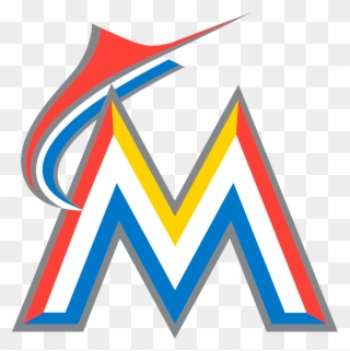Louisiana Clipart Baseball Lsu - Miami Marlins Logo - Png Download