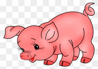 Pig Clipart Farm Animal - Pig And Piglet Clipart - Png Download