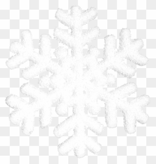 Ftestickers Scsnowflake Snowflake Luminous White - Floco De Neve De Natal Clipart