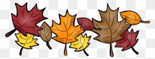 Students Write About Fall, You Can Use This Template Clipart