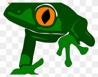 Green Frog Clipart - Frog - Png Download