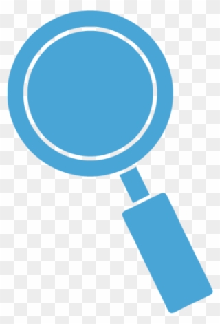 Magnifying Glass - Circle Clipart