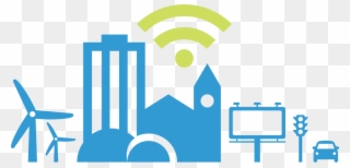 Smart Cities - Internet Of Things Clipart