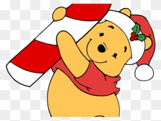 Cartoon Winnie The Pooh Christmas Clipart