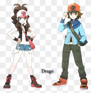 What U Think Of The New Pokemon Game White An Black - Pokemon Black And White Trainers Clipart
