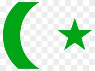 Crescent Clipart Moon Starts - Ottoman Empire Religious Symbols - Png Download