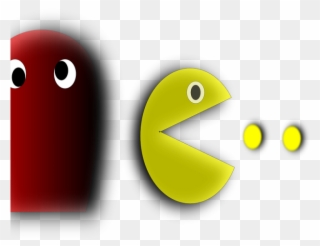 Pac Clipart Pacman Ghost - Emoticon - Png Download