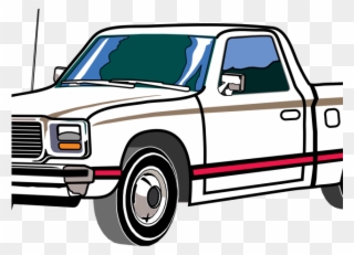 Vehicle Clipart Pickup Truck - Pickup Truck - Png Download