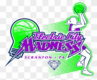 Ec Madness Girls 2018 Electric City - Graphic Design Clipart