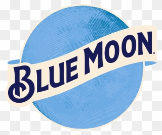 Blue Moon Png - Blue Moon Beer Logo Clipart