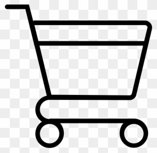 Png File Svg - Shopping Cart Icon Png Thin Line Clipart